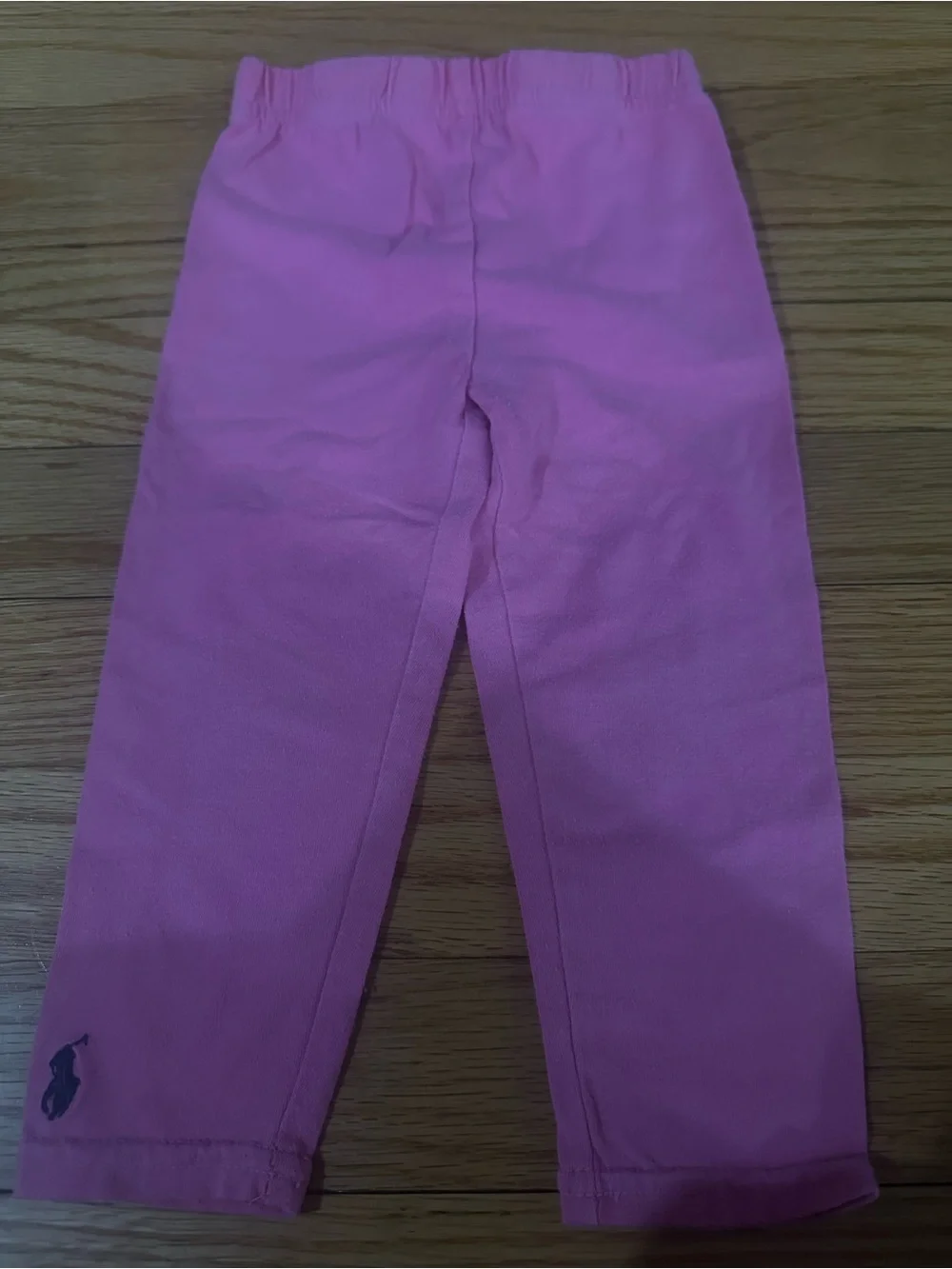 Ralph Lauren Girls' Pink Stretch Leggings